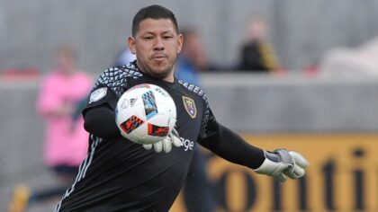 Real Salt Lake Celebrates Nick Rimando Against D.C. United