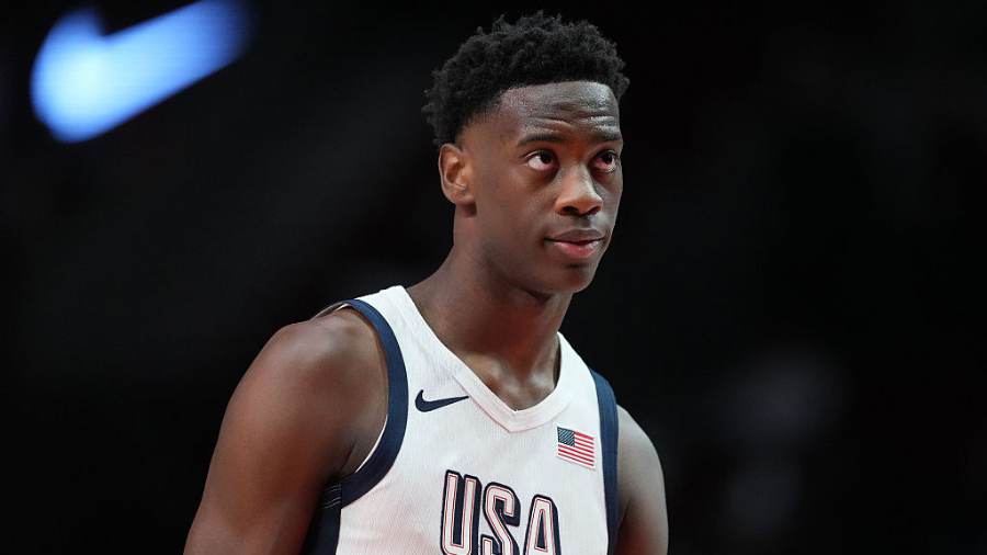 AJ Dybantsa, Team USA, BYU Basketball, U19 Training Camp...