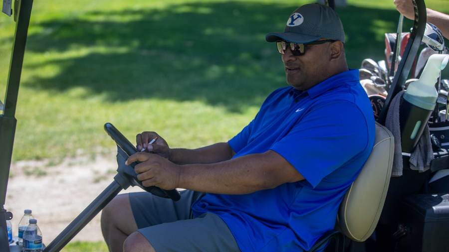 BYU Football, Golf Media Day, Kalani Sitake, 2025 Season...