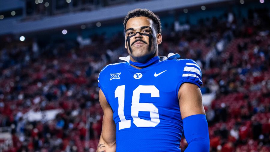 BYU LB Isaiah Glasker...