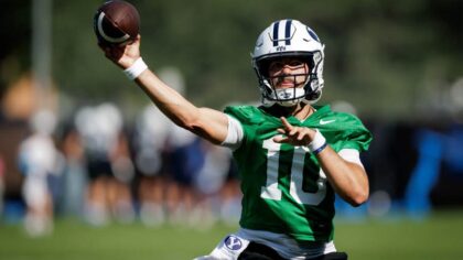 Observations From BYU Football's First Fall Camp Practice