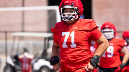 Utah Left Tackle Caleb Lomu Looking Forward To The UCLA Game