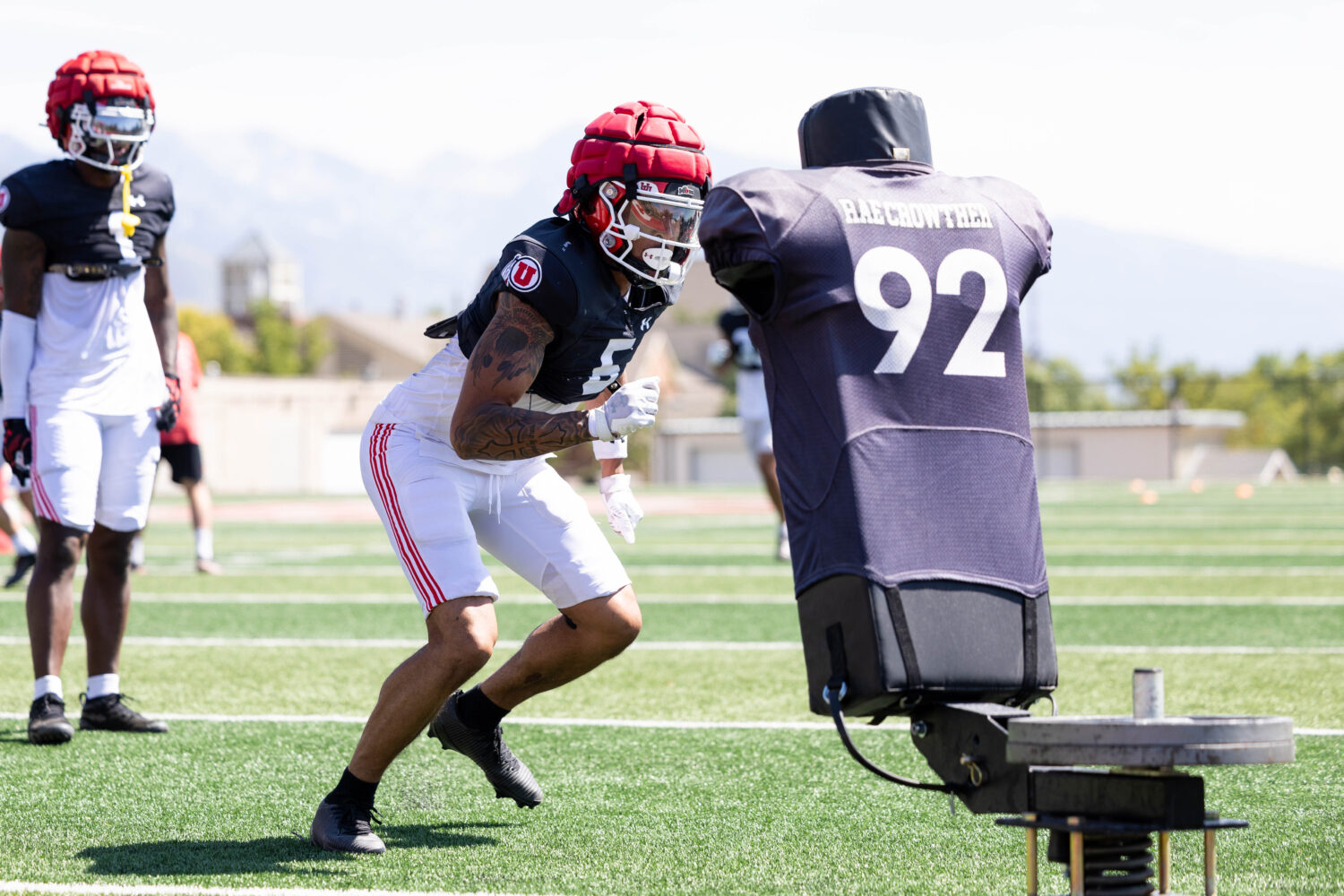 Utah football safety Tao Johnson...