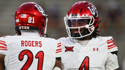 Devon Dampier Throws First Utah Touchdown To LB Lander Barton