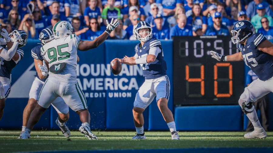 2025 BYU football Bear Bachmeier...