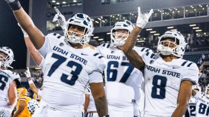 Utah State Football Opens Mendenhall Era With Win Over UTEP