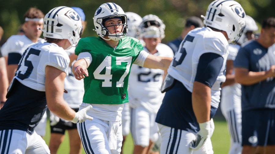 BYU Football, Bear Bachmeier, QB Battle...