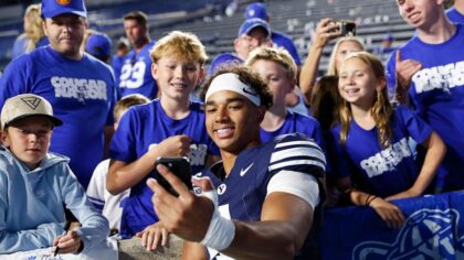LJ Martin’s Career Day Helps Bear Bachmeier, BYU Jump To Fast Start In 2025