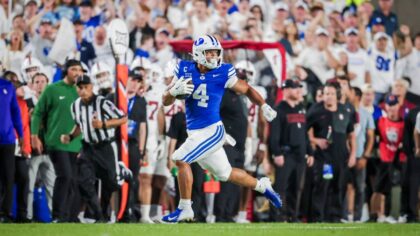 LJ Martin Paces BYU Backfield With Consecutive 100-Yard Games