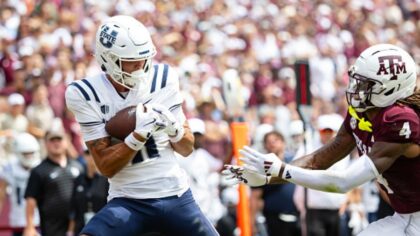 Former UCLA Special Teamer Becoming Focal Point Of Utah State Football Passing Game