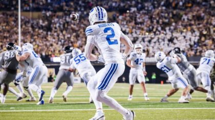 BYU Wideout Chase Roberts Becomes 15th Cougar To Reach Receiving Mark
