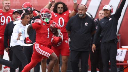 After Sluggish First Half, No. 25 Utah Cruises To 63-9 In Home Opener