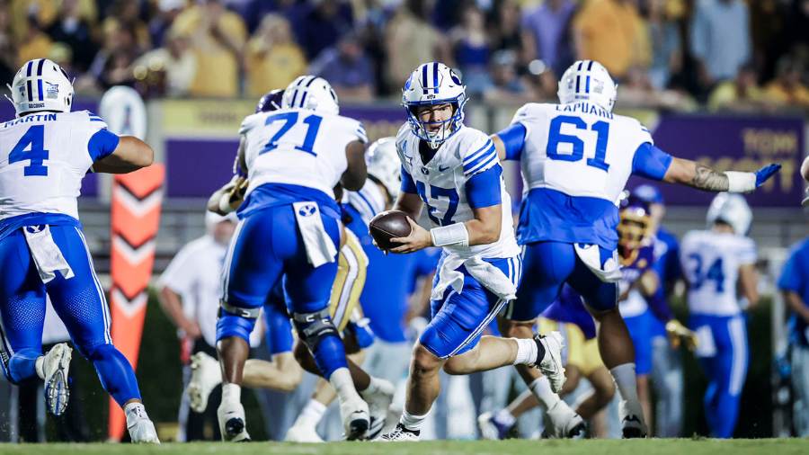 Big 12 Football, Power Rankings, BYU Cougars, Bear Bachmeier...