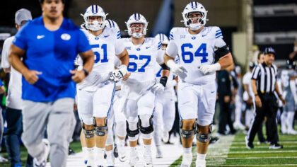 BYU Football Releases Depth Chart For West Virginia Game