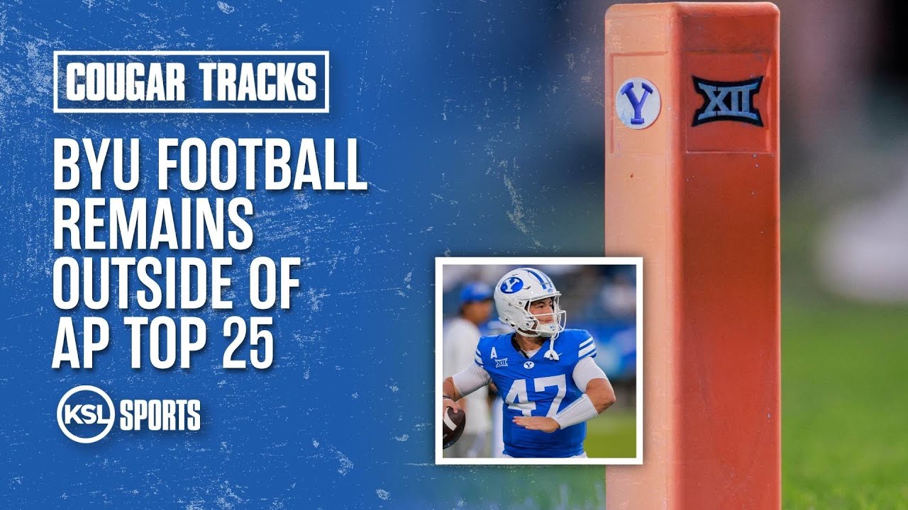 Video: BYU Football Left Outside Of AP Top 25 Rankings Again - KSL Sports