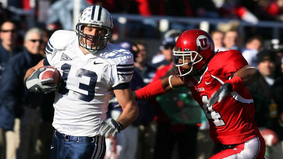 Utah Utes vs. BYU Cougars Rivalry Week Holy War...