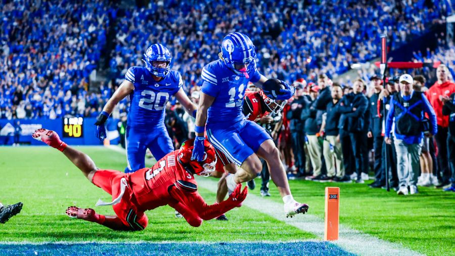 BYU football Parker Kingston Holy War Utah...