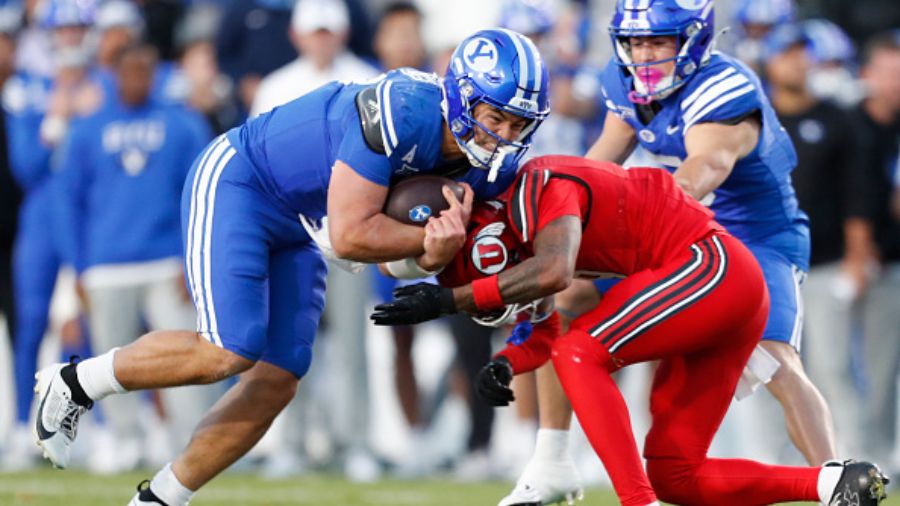 Bear Bachmeier BYU football Utah football College Football Playoff...
