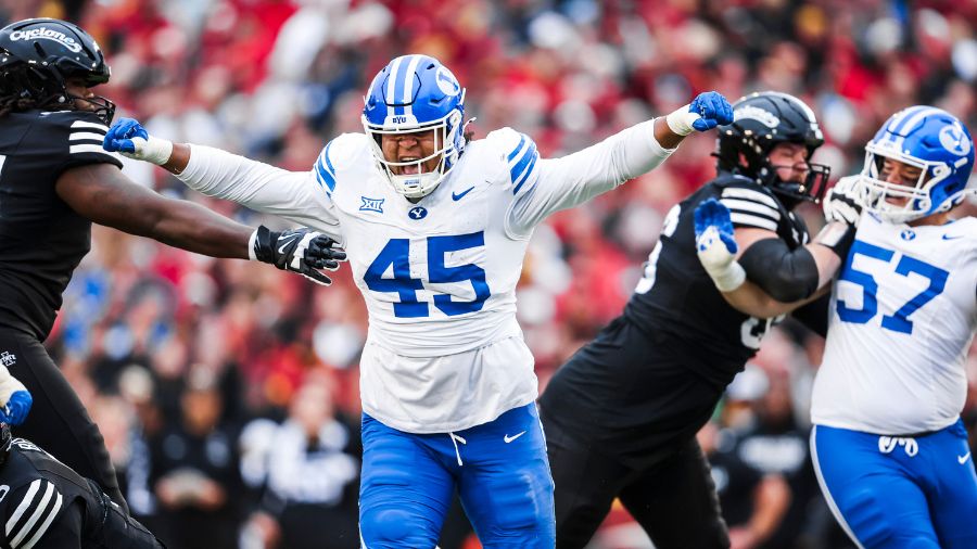 BYU football DE Viliami Po-uha...