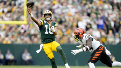 Jordan Love, Green Bay Packers Get Back On Track Against Bengals