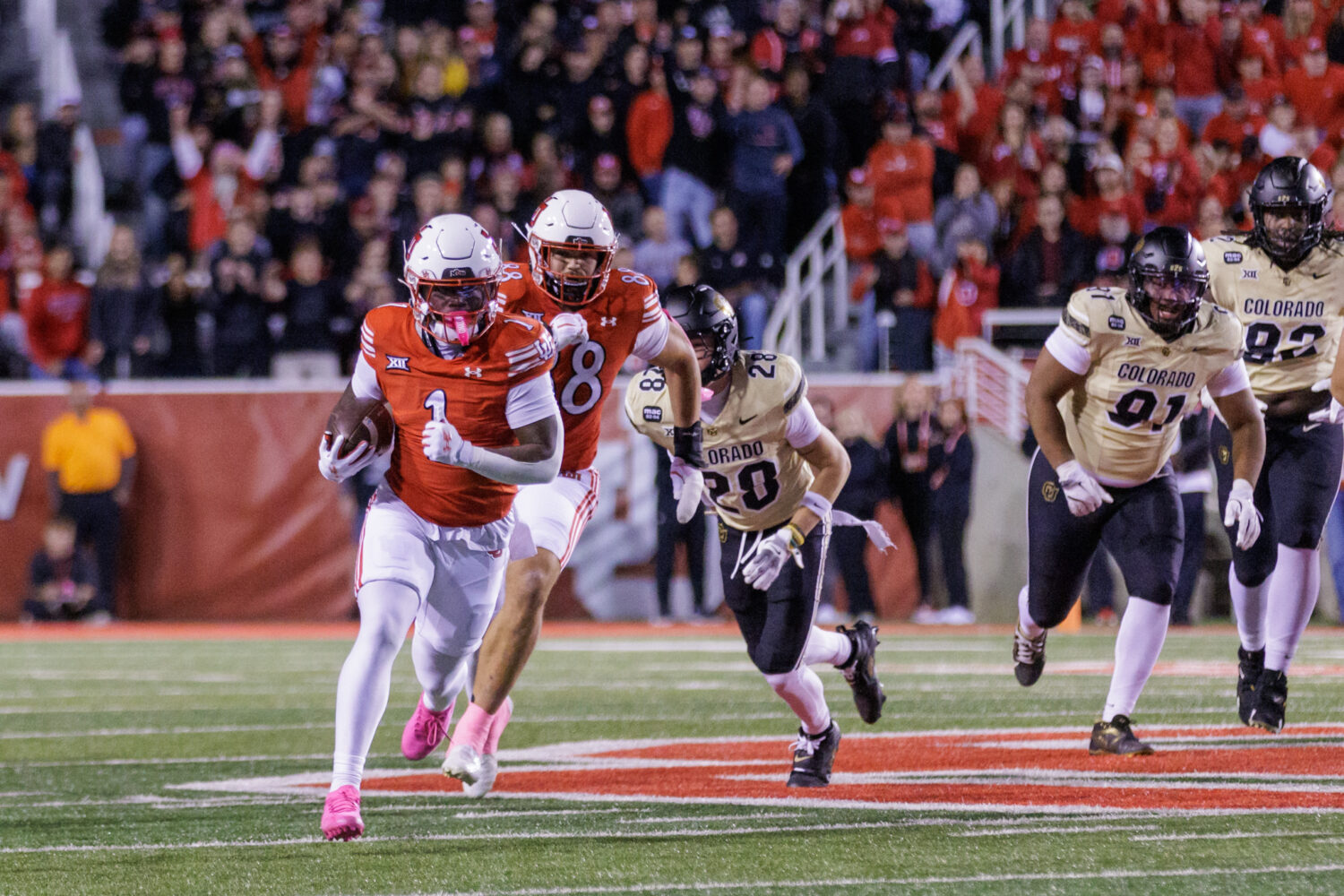 Wayshawn Parker runs for big touchdown in Utah's 53-7 win over Colorado...