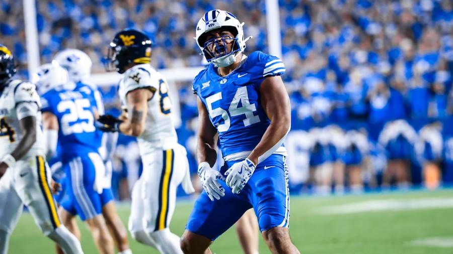 BYU Football Depth Chart, Siale Esera, Arizona...