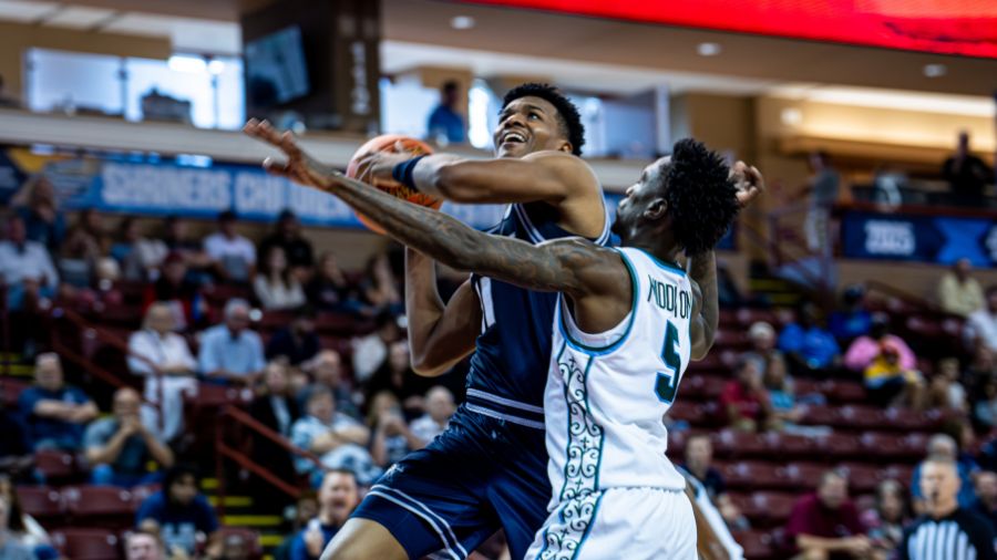 Garry Clark Utah State basketball vs. Tulane...