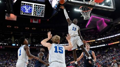 No. 8 BYU Holds Off Upset Bid From Villanova For Season-Opening Win