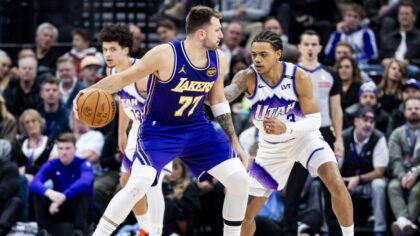 Doncic Outbattles George In Lakers Win Over Jazz