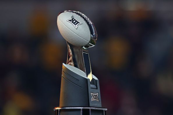 Big 12 football championship trophy...
