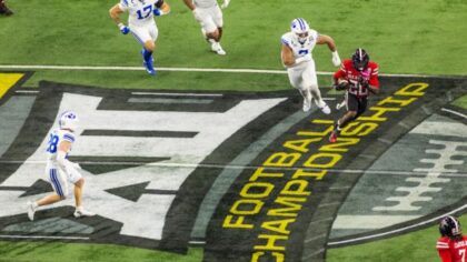 BYU Fumbles Away Playoff Chance, Gets Blown Out In Big 12 Championship