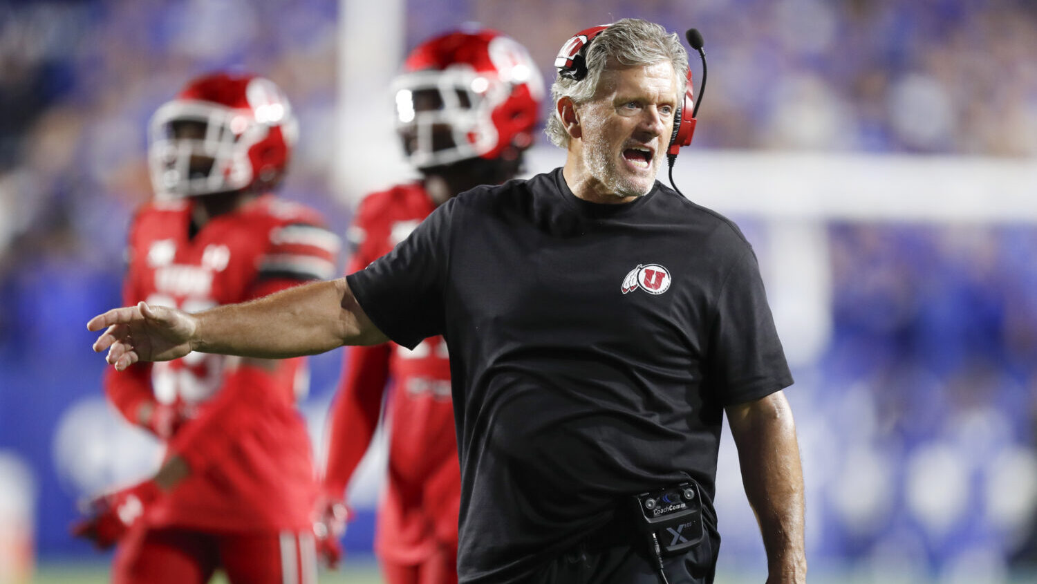 Kyle Whittingham Michigan Utah football...