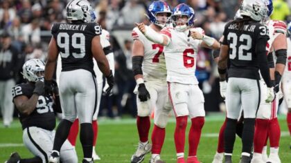Jaxson Dart Leads New York Giants Past Raiders In Top Pick Showdown