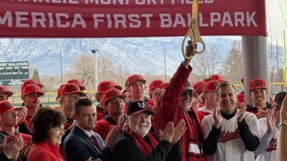 A New Home, A New Era: Utah Baseball Cuts Ribbon on Charlie Monfort Field at America First Ballpark