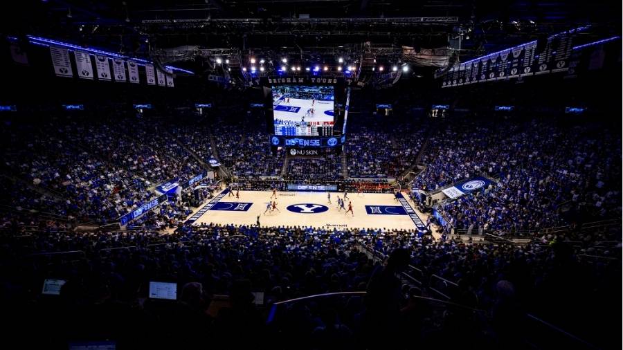 BYU Basketball, Marriott Center, Bruce Branch III...