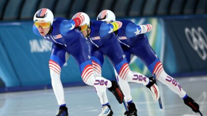Italy Takes Down Team USA For Speed Skating Pursuit Gold