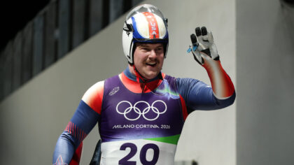 Matthew Greiner Wraps Up Olympic Debut In Luge Men's Singles