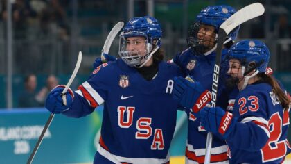 Second Period Surge Propels Team USA To Semifinals Over Italy In Women's Hockey