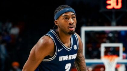 Utah State Basketball Takes Down New Mexico Behind Terrorizing Defense