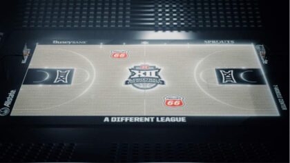 Big 12 Unveils New Glassfloor For 2026 Basketball Tournaments