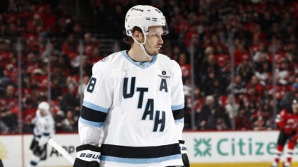 Utah Mammoth Defenseman Mikhail Sergachev Out With Lower Body Injury