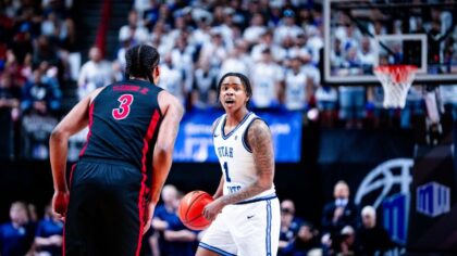 Third time is the charm for Utah State against UNLV in MW quarterfinals
