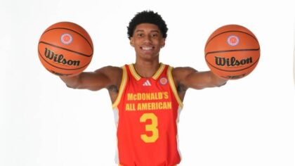 BYU commit Bruce Branch III competes in 2026 McDonald's All-American Game