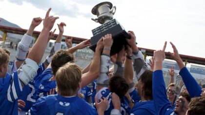 BYU lacrosse hands No. 1 Utah Valley 1st loss to clinch 13th conference title