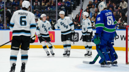 Utah Mammoth sweep road trip, score seven goals in win over Vancouver