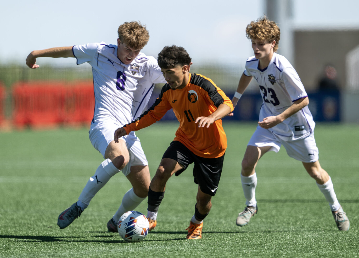 Murray Spartans and the Desert Hills Thunder play in the 4A boys soccer semifinals at Zions Bank St...