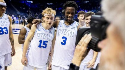 BYU's AJ Dybantsa, Richie Saunders invited to NBA draft combine