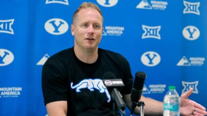 Kevin Young continues work on BYU basketball roster as summer practices begin