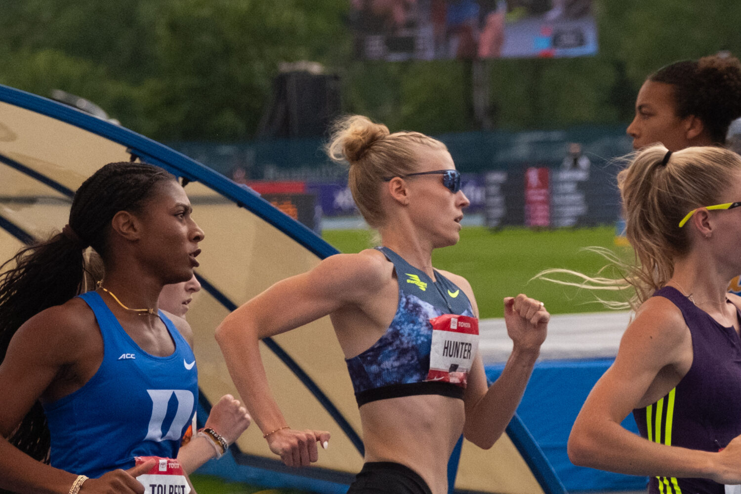 Former BYU and Provo High standout Meghan Hunter, who currently runs professionally for Nike's Swoo...