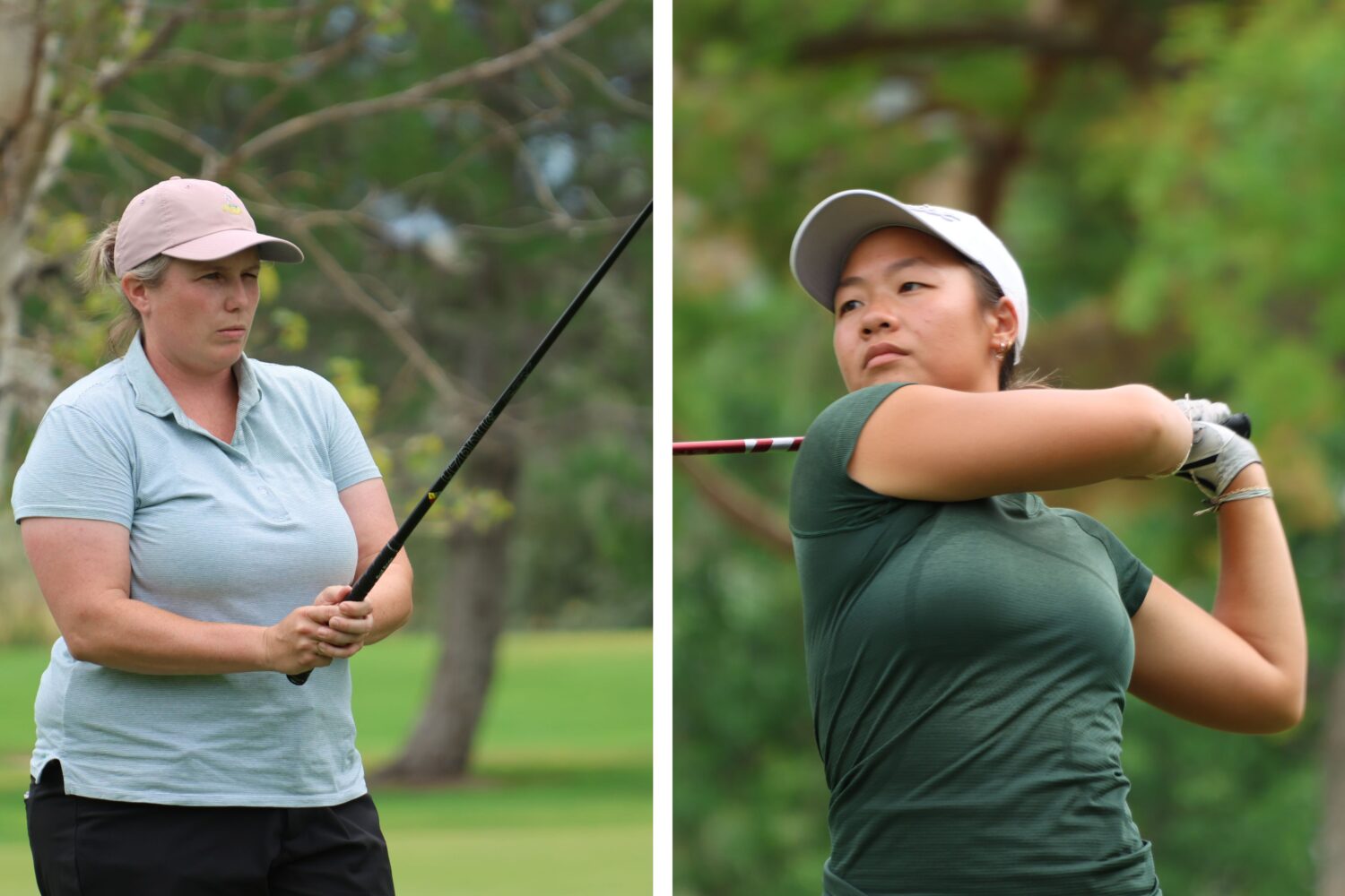 Six-time champion Kelsey Chugg and Westminster standout Ashley Lam advanced to the 36-hole champion...